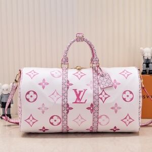 Keepall Pink and White Women's Bag  no name New